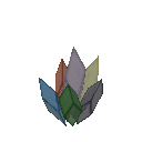 Mixed Crystal Cluster